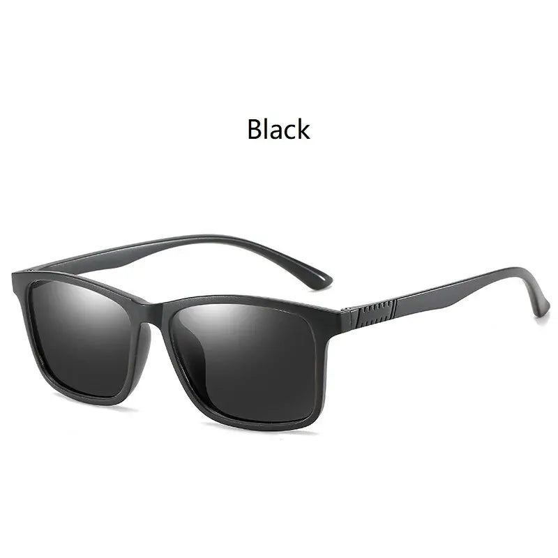 Luxury Men Sunglasses Fashion Vintage Square Ultra Light Frame Driving Fishing Sun Glasses For Man Eyewear