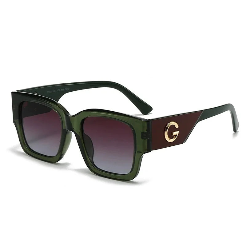 Luxury Brand G Fashion Sunglasses For Women And Men European and American Stylish Square Designer Glasses Unisex Eyewear UV400