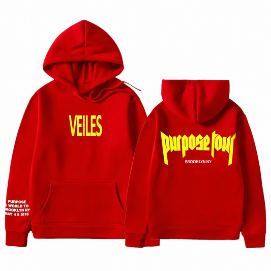Unisex Graphic Fleece Hoodie