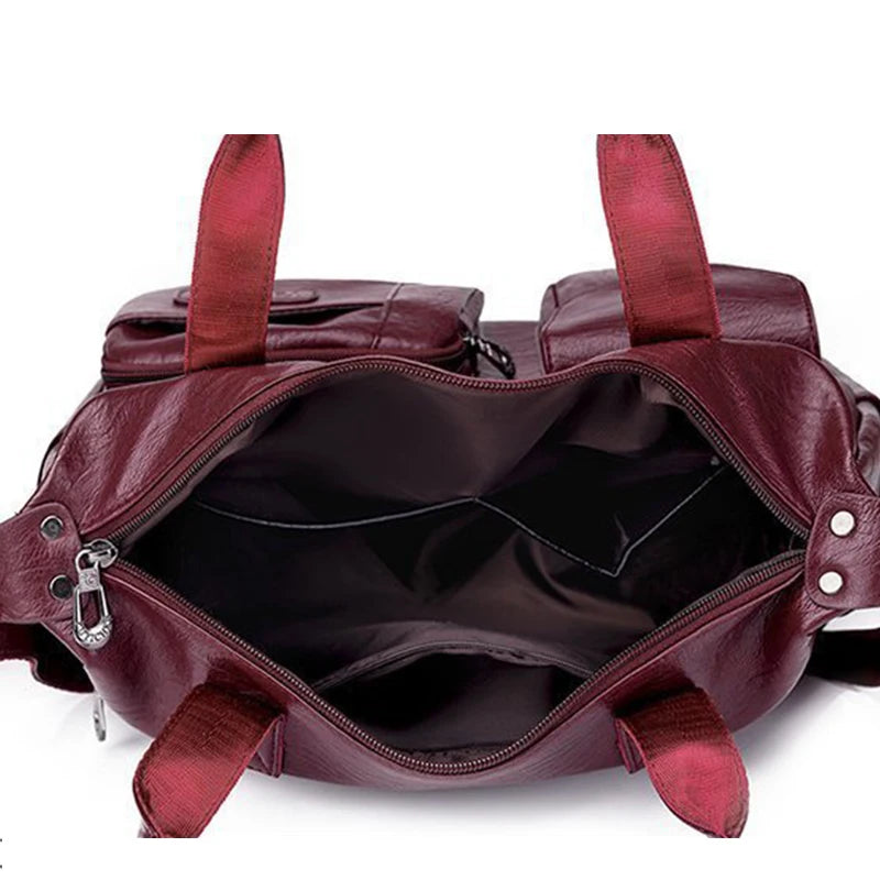 Female Shoulder Bags Designer PU Leather Crossbody