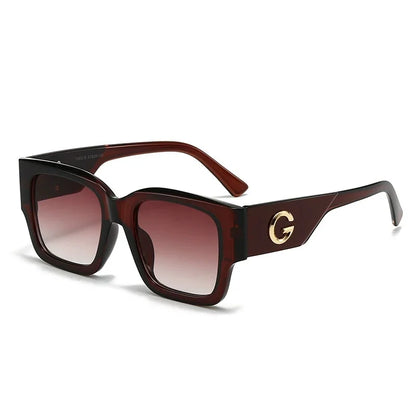 Luxury Brand G Fashion Sunglasses For Women And Men European and American Stylish Square Designer Glasses Unisex Eyewear UV400