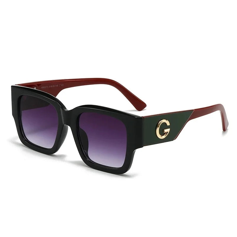 Luxury Brand G Fashion Sunglasses For Women And Men European and American Stylish Square Designer Glasses Unisex Eyewear UV400