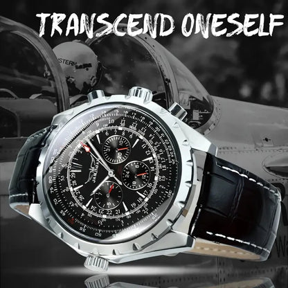 High-End Men's Watches Are a Stylish and Functionally Practical Mechanical Timepiece Made of Stainless Steel, Featuring a Hollow Design and a Large Dial. Its Attractive Appearance Makes It Suitable for Everyday Gifts, and It