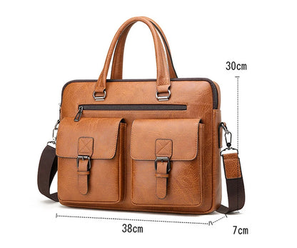 Luxury Brand Man Business Briefcase Bag