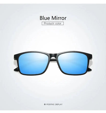 Luxury Men Sunglasses Fashion Vintage Square Ultra Light Frame Driving Fishing Sun Glasses For Man Eyewear