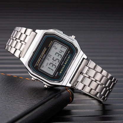 2025 Digital Watches for Men Sports Waterproof Bracelet Clock Gold Electronice LED Wristwatch Women Casucal Montre Homme Relogio