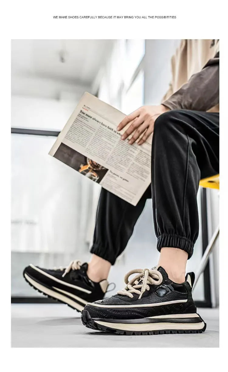Sneakers for Men Fashion Outsole Male Casual Sport Shoes Man Running Flats Shoes Tenis De Mujer Zapatillas Sapato Masculino