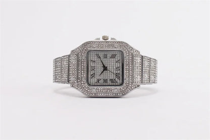2025 Fashion Watches for Men Women Iced Out Watch Man Luxury Diamond Watch Unisex Quartz Wristwatches Relogio Gift Drop Shipping