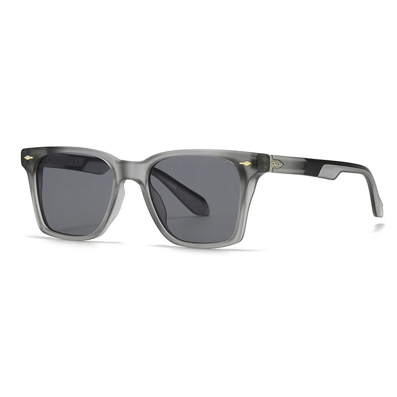Luxury Square Sunglasses Men Women Retro Business Sun Glasses Male Daily Driving Travelling Shades UV400