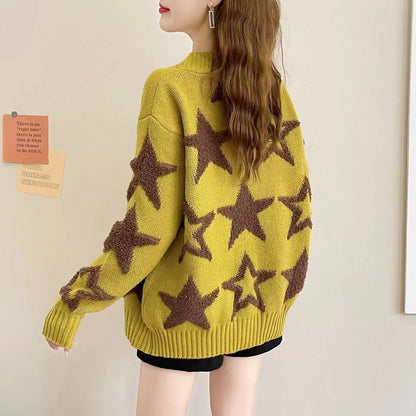 Outerwear Fashion 2025 Knitted Sweater Woman Coat Cardigan for Women Graphic Chic Youth Attractive Wear To Work Trend Casual Y2k