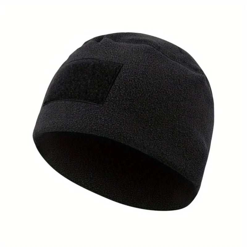 Windproof Tactical Beanie - Thick, Warm Knit Hat for Outdoor Activities