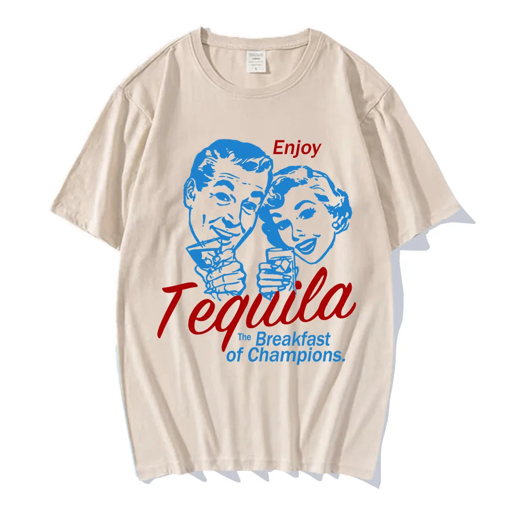 Vintage Fashion T Shirts Cotton Unisex Clothing