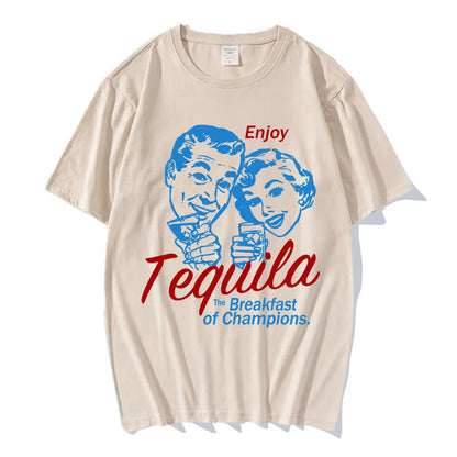 Vintage Fashion T Shirts Cotton Unisex Clothing