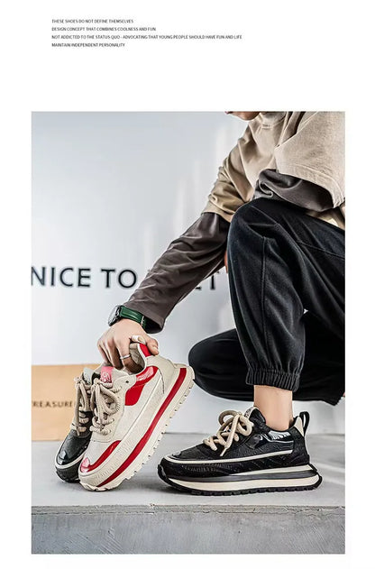 Sneakers for Men Fashion Outsole Male Casual Sport Shoes Man Running Flats Shoes Tenis De Mujer Zapatillas Sapato Masculino