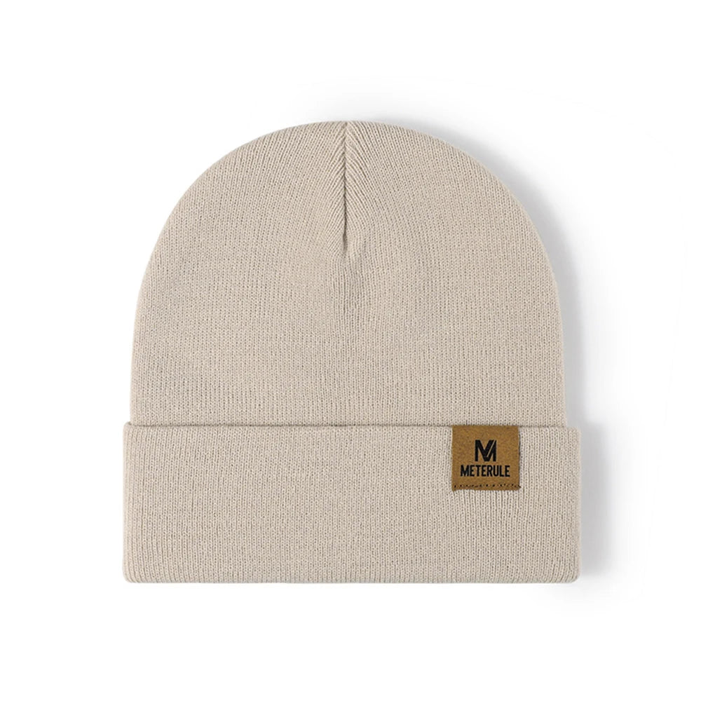 Riding Hat Knit Cuffed Beanie for Men Women