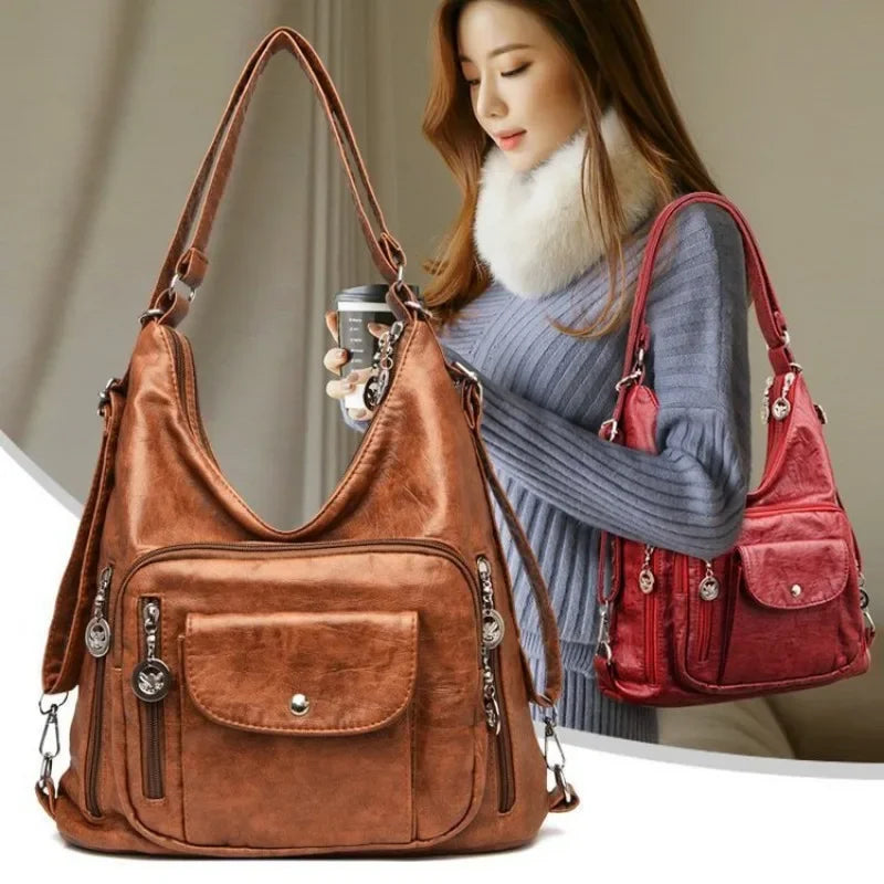 Luxury School Shoulder Hand Bags for Women