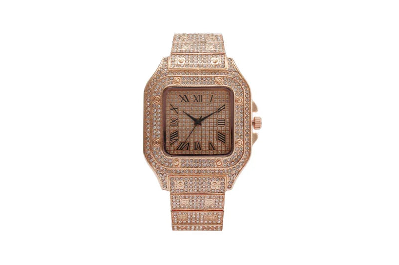 2025 Fashion Watches for Men Women Iced Out Watch Man Luxury Diamond Watch Unisex Quartz Wristwatches Relogio Gift Drop Shipping