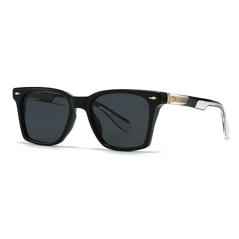 Luxury Square Sunglasses Men Women Retro Business Sun Glasses Male Daily Driving Travelling Shades UV400