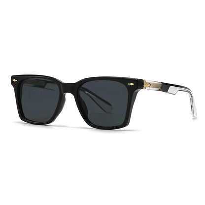 Luxury Square Sunglasses Men Women Retro Business Sun Glasses Male Daily Driving Travelling Shades UV400