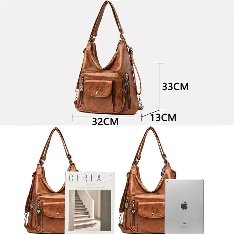Luxury School Shoulder Hand Bags for Women