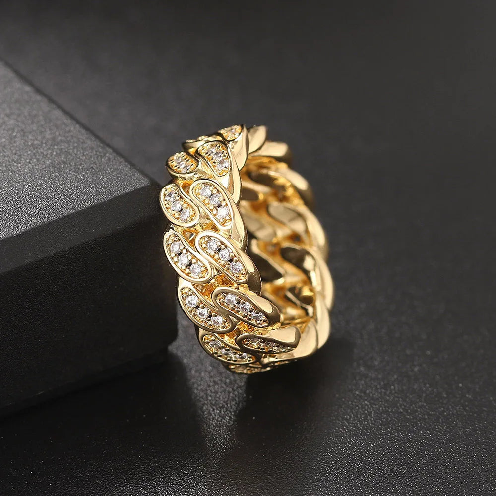Zircon Gold Color Finger Accessories Fashion Hippie Jewelry