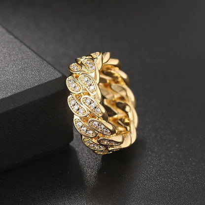 Zircon Gold Color Finger Accessories Fashion Hippie Jewelry