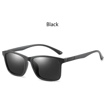 Luxury Men Sunglasses Fashion Vintage Square Ultra Light Frame Driving Fishing Sun Glasses For Man Eyewear