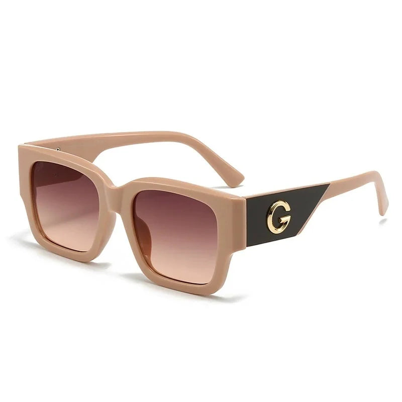 Luxury Brand G Fashion Sunglasses For Women And Men European and American Stylish Square Designer Glasses Unisex Eyewear UV400