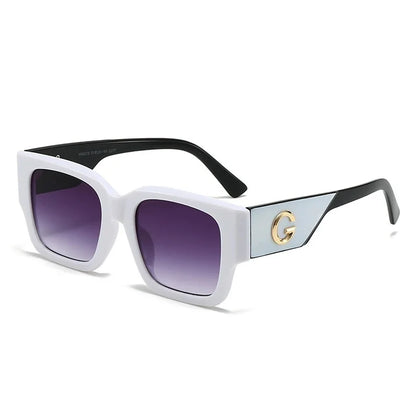 Luxury Brand G Fashion Sunglasses For Women And Men European and American Stylish Square Designer Glasses Unisex Eyewear UV400
