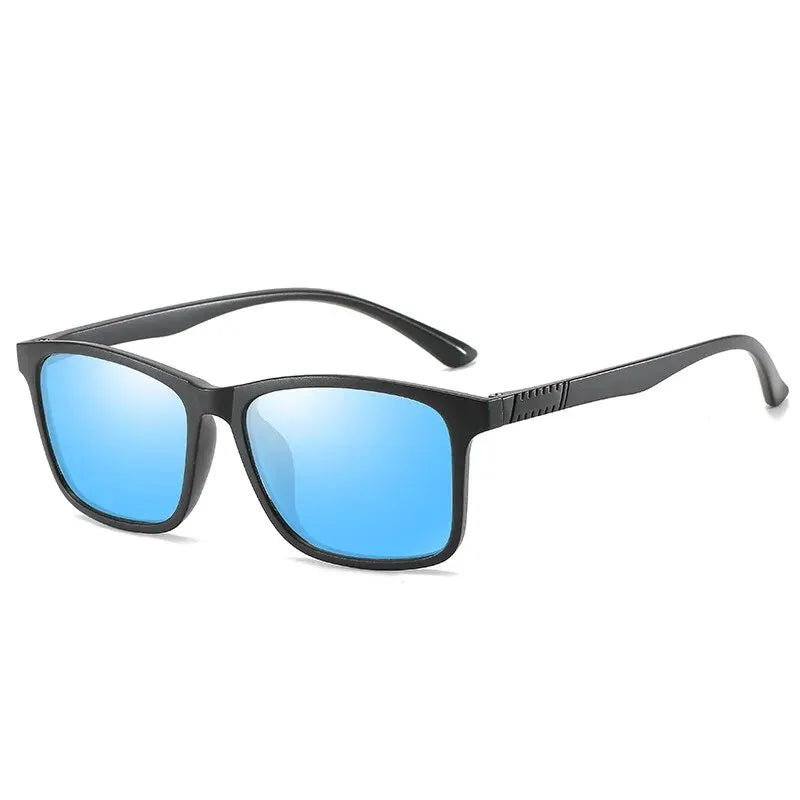 Luxury Men Sunglasses Fashion Vintage Square Ultra Light Frame Driving Fishing Sun Glasses For Man Eyewear