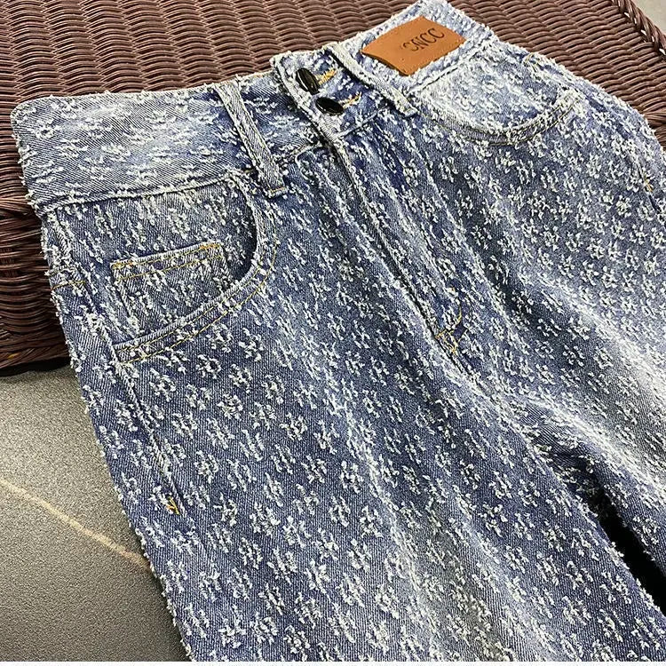 Jeans Women Spring Summer Straight Leg Jeans Women New Design Sense for Women Loose Fitting High Waisted Wide Leg Pants