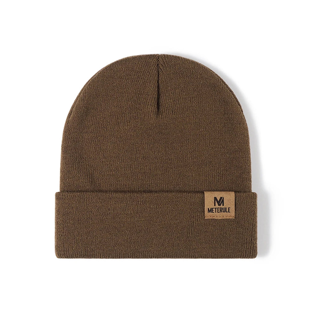 Riding Hat Knit Cuffed Beanie for Men Women