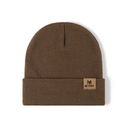 Riding Hat Knit Cuffed Beanie for Men Women