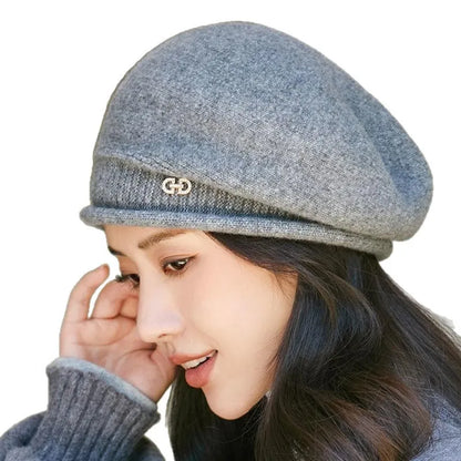 Women's Winter Knit Beanie Warm Wool Cap