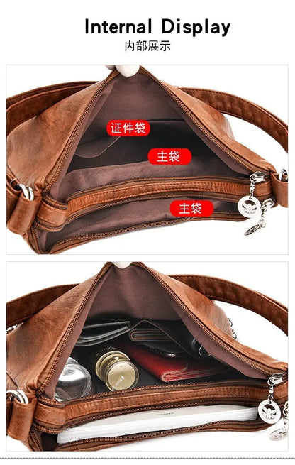 Luxury School Shoulder Hand Bags for Women