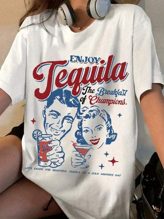 Vintage Fashion T Shirts Tops Short Sleeve Unisex Clothing