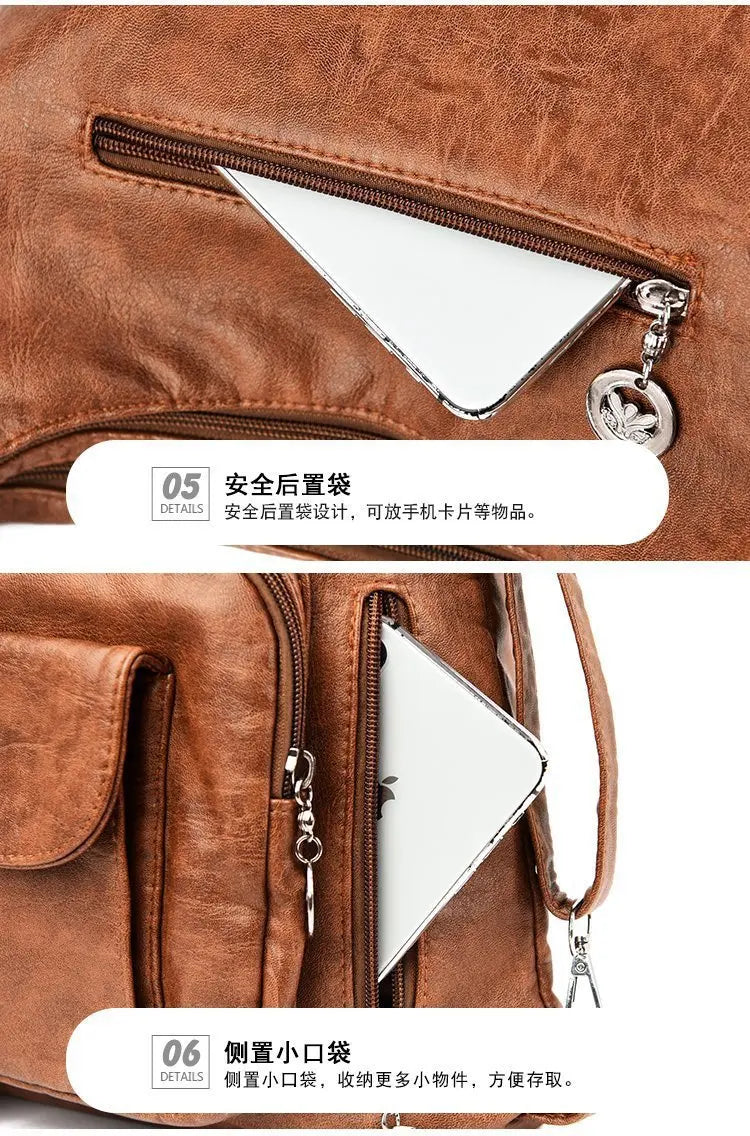 Luxury School Shoulder Hand Bags for Women