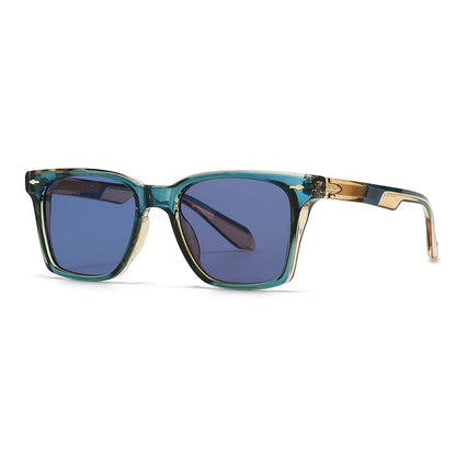 Luxury Square Sunglasses Men Women Retro Business Sun Glasses Male Daily Driving Travelling Shades UV400