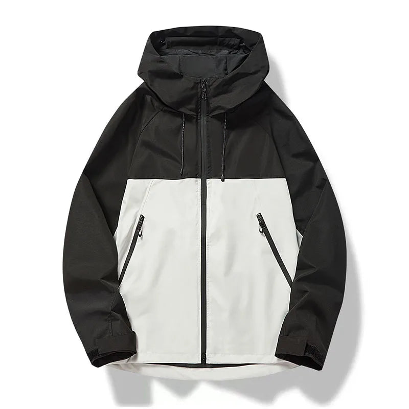 Men Jackets Hooded Sports Outdoor Jacket Man Waterproof Breathable Couple Sportswear Unisex Hiking Coats Outwear Men's Clothing