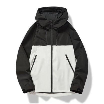 Men Jackets Hooded Sports Outdoor Jacket Man Waterproof Breathable Couple Sportswear Unisex Hiking Coats Outwear Men's Clothing