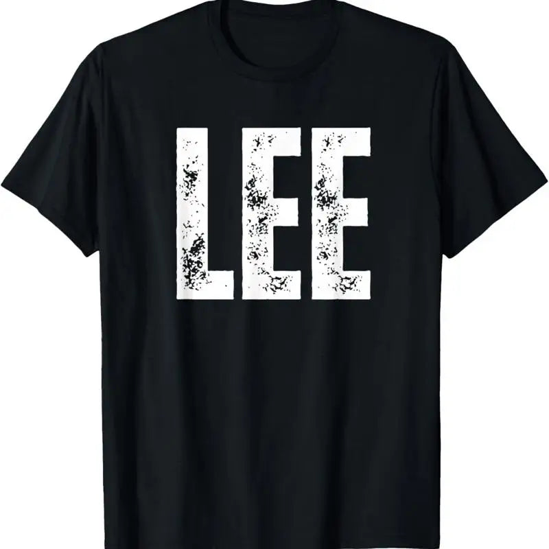Lee T Shirt Short Sleeve Tees Vintage Clothes Kawaii Clothes