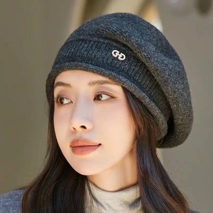 Women's Winter Knit Beanie Warm Wool Cap