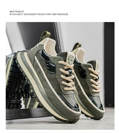 Sneakers for Men Fashion Outsole Male Casual Sport Shoes Man Running Flats Shoes Tenis De Mujer Zapatillas Sapato Masculino