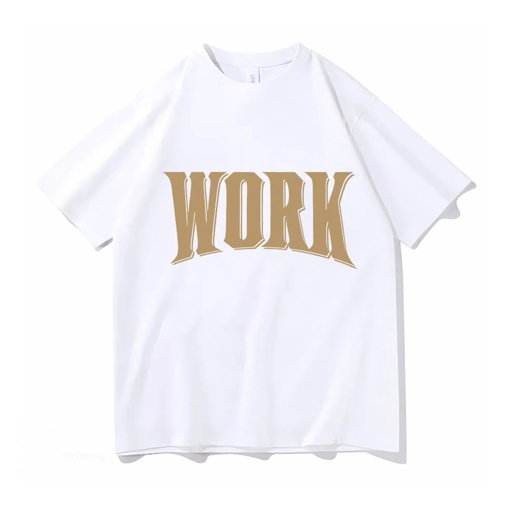 Harajuku T-shirt Unisex Vintage Cotton Tops