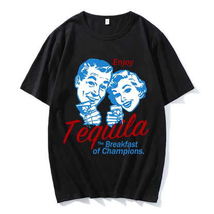 Vintage Fashion T Shirts Cotton Unisex Clothing