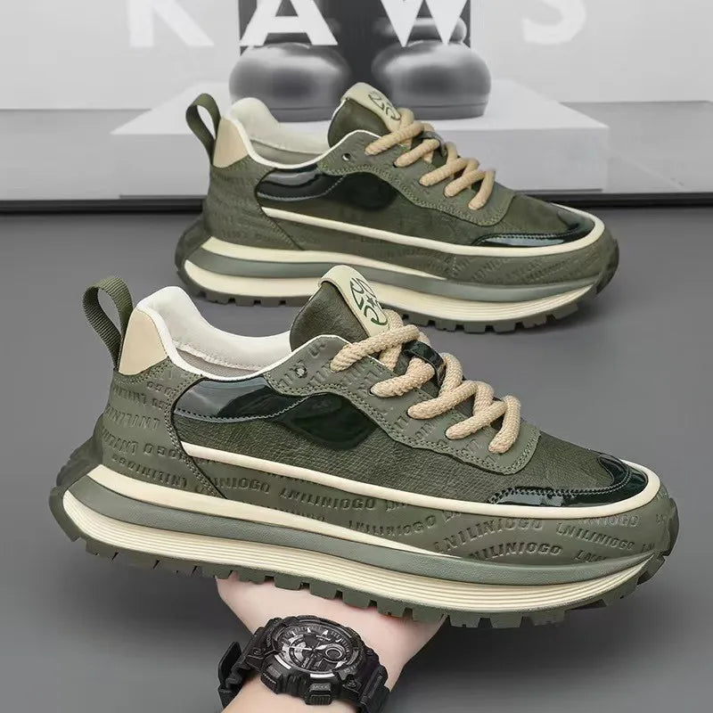 Sneakers for Men Fashion Outsole Male Casual Sport Shoes Man Running Flats Shoes Tenis De Mujer Zapatillas Sapato Masculino