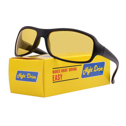 Driving Glasses for Men and Women Night Anti Reflective Night Vision Glasses Windproof Beach Sunglasses and Sports Glasses