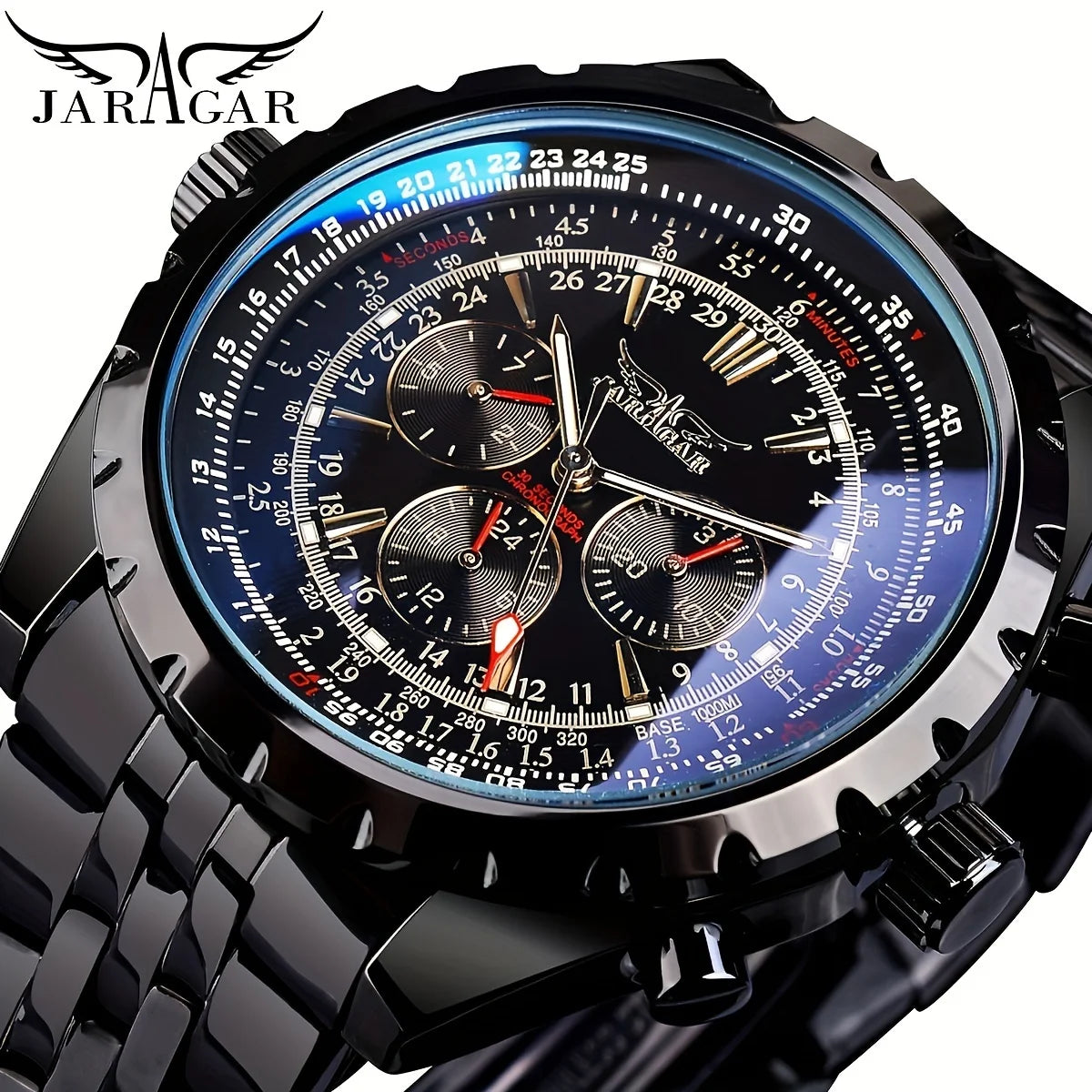 High-End Men's Watches Are a Stylish and Functionally Practical Mechanical Timepiece Made of Stainless Steel, Featuring a Hollow Design and a Large Dial. Its Attractive Appearance Makes It Suitable for Everyday Gifts, and It