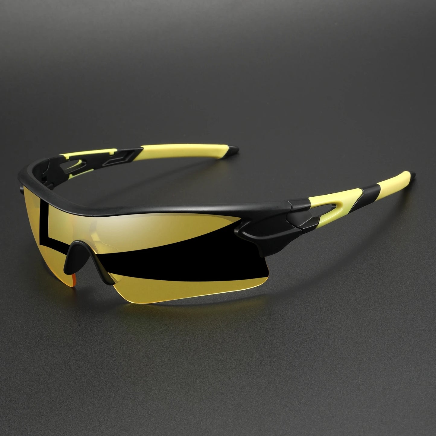 New UV400 Protective Sports Eyewear - Lightweight Full-Cover Lens, Unisex Wrap-Around for Cycling, Hiking & Daily Use
