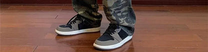 Jeans for Men Spliced Cargo Male Cowboy Pants Camouflage Trousers Punk Straight Xs Y 2k Vintage New in Retro 2025 Trend Baggy